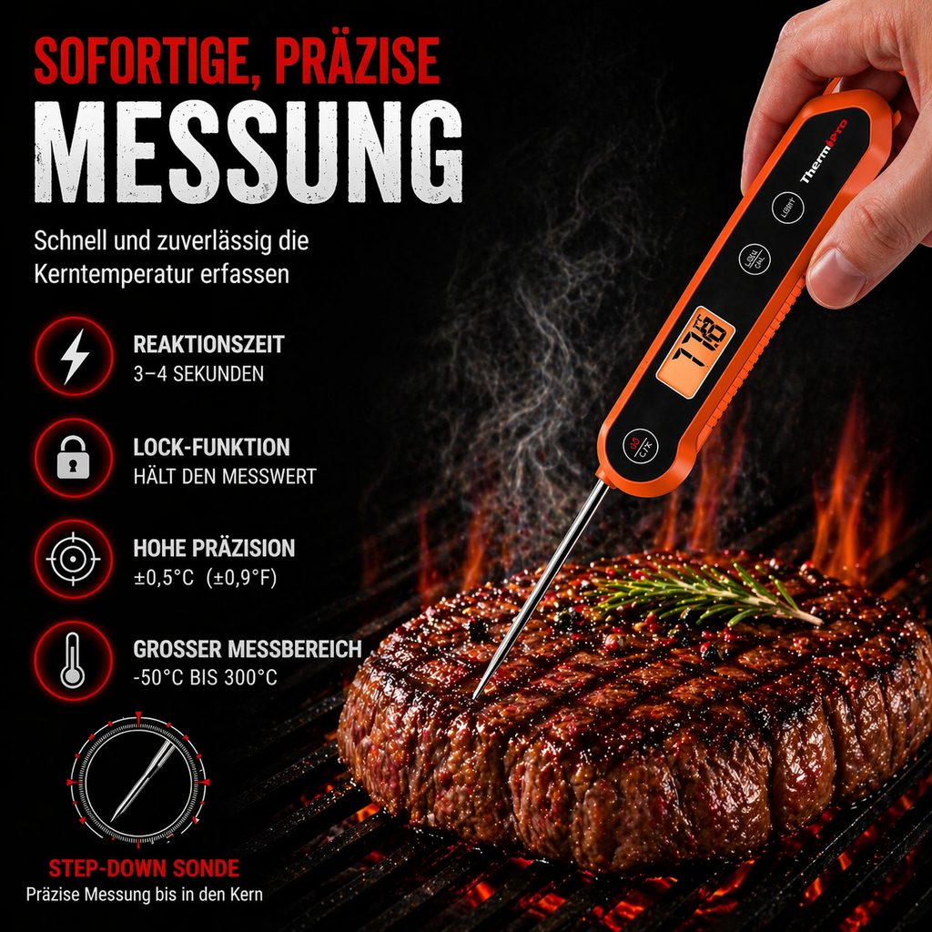 Stonly ThermoPro - Perfektes Grillen ohne Rätselraten